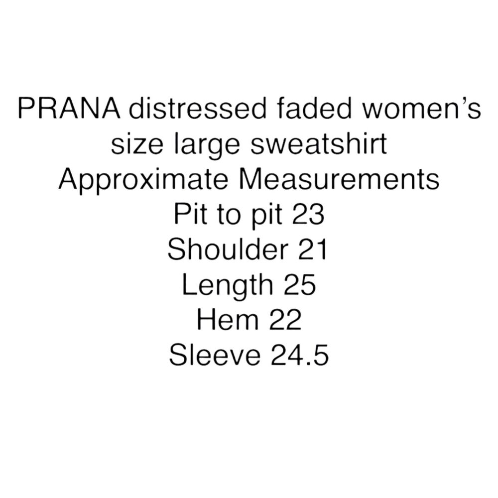 PrAna Breathe Womens Distressed Sun Faded Maroon Full Zip Hoodie Size Large - Picture 9 of 9